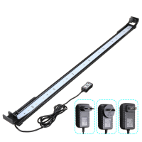 Dimbaar 72CM 24W bluetooth APP gestuurde RGB LED aquariumverlichting Verstelbaar bovenlicht Geschikt voor aquarium / aqu