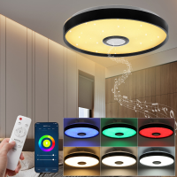 Dimbare 36W RGB LED plafondlamp Lamp bluetooth WIFI Alexa / Google Home + afstandsbediening