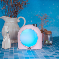 Divoom Planet 9 decoratieve sfeer bluetooth slimme lamp met programmeerbare RGB LED licht muziekbediening