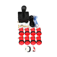 DIY Arcade Joystick Kit TW Amerikaanse Rocker Button Bracket Micro Switch Computer Rocker Chip