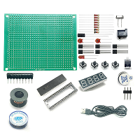 DIY Elektronische Kit van Temperatuur Alarm Universele Printplaat