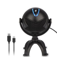 DLDZ ME7 Alien Ball vorm condensatormicrofoon USB Bedraad Supercardioïde directionele geluidsopname Vocale microfoon Gam
