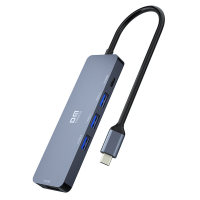 DM CHB058 5 in 1 USB3.0 Hub Docking Station USB adapter met USB3.0*3 USB C PD opladen 4K HDMI voor PC Laptop Huawei Xiao