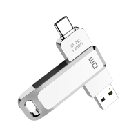 DM PD168 2 in 1 Type C & USB3.1 Flash Drive Dual Interface OTG Memory Flash Disk 32G 64G 128G 256G 360° Rotatie Thumb Dr