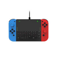Dobe TNS 1702 2.4G draadloos toetsenbord met joy con houder voor Nintendo Switch gameconsole