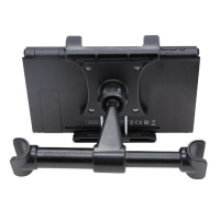 Dobe TNS 19225 Autohouderbeugel 360 ° draaibare standaard voor Nintendo Switch gameconsole voor mobiele telefoon Tablet