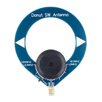 Donut Blue SW Antenne Miniatuur Loop Antenne met een frequentiebereik van 4 24MHz en hoge prestaties voor kortegolfradio