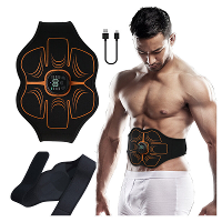 Draadloze EMS Buikspier Elektrische Stimulator Arm Taille Lichaam Smart Trainer Vormgevende Massage Pleister Afslanken U