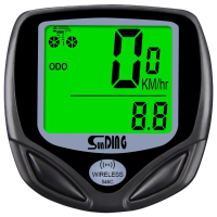 Draadloze fietscomputer Sunding SD 546C Draadloze stopwatch Fiets snelheidsmeter Computers fietsen Digitale kilometertel