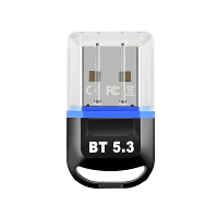 Draadloze USB Bluetooth 5.3 Adapter dongle voor PC luidspreker Draadloze muis Toetsenbord Muziek Audio ontvanger Zender