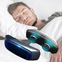 Draagbaar Elektrisch Slim Anti Snurk Apparaat EMS Puls Stop Snurken Stop Slaap Apneu Hulp