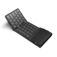 Draagbaar Mini Opvouwbaar Draadloos bluetooth 5.1 Toetsenbord met 3 Verbindingsmodus voor Windows Android IOS Tablet Tel