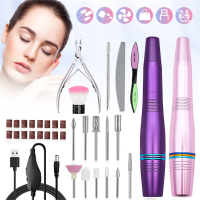Draagbare Elektrische Nagelboor USB Opladen Elektrische Nagelvijl Vinger Teen Nagelverzorging Manicure Pedicure Kit