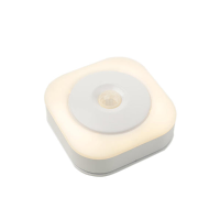 Draagbare LED PIR Motion Sensor kast nachtlampje USB oplaadbaar voor garderobe closet trappen
