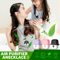 Draagbare USB luchtreiniger Luchtzuiveringsketting PM2.5 Draagbare sterilisatie