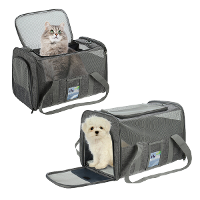 Draagtas voor huisdieren, Airline goedgekeurd. Zachte draagtassen voor middelgrote en kleine katten en zachte draagtasse