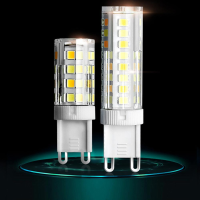 Drie Kleurtemperatuur AC220V 2835 Geen flikkering G9 Keramiek LED lamp Vervang halogeenverlichting voor binnenhuis