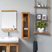 Drie laags Sling Vrouwelijke Hanger Grote Capaciteit Brengen Netheid Muur Aanbidding Opslag Plank voor Woonkamer Keuken