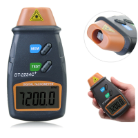 DT 2234C+ Digitale Laser RPM Toerenteller Contactloos meetinstrument