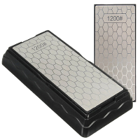 Dubbelzijdige basis diamant slijpsteen wetsteen slijpen 400/600/1000/1200 korrel slijper
