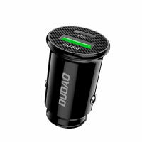 DUDAO R3pro PD20W 2 poorts USB PD autoladeradapter 20W USB C PD+QC3.0 Ondersteuning AFC FCP SCP Snel opladen voor iPhone