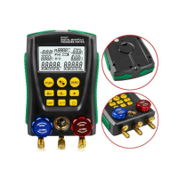 DUOYI DY517 Koeling Digitale Spruitstuk Manometer Set Vacuüm Druk Meter Testen HVAC Temperatuur Tester