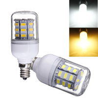 E12 3.5W 5730 SMD 30LED Maislamp 360 ° Zuiver wit Warm wit Binnenverlichting AC110V