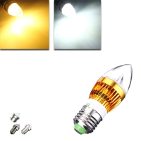 E27 E14 B22 E12 4.5W LED Kandelaar Kaarslicht 85 265V