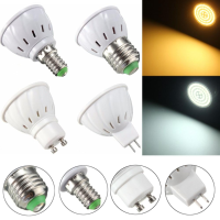 E27 E14 GU10 MR16 3.5W 27 SMD 5730 Niet verduisterbare LED Warm Wit Wit Spot Licht Lamp Bulb AC110 / 220V