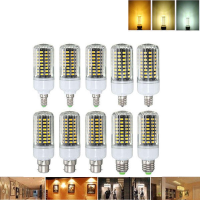 E27 E17 E14 E12 B22 9W 100 SMD 5736 LED Zuiver Wit Warm Wit Natuurwit Corn Bulb AC85 265V