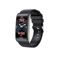 E600 1,47 inch HD Scherm ECG monitor Hartslag Bloeddruk SpO2 monitor Fitnesstracker 160mAh Batterij BT5.1 IP68 Waterdich