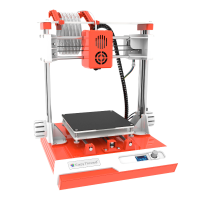 Easythreed K2 Desktop Mini 3D printer Kit 100X100X100mm Afdrukformaat met LCD schermbediening voor beginnende huishoudel