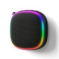 EBS 309 bluetooth 5.3 Spreker Draagbare Spreker 360° Stereo Surround Sound Bass RGB Licht 1000mAh Batterij HD Microfoon