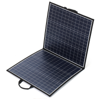 ECSEE draagbare opvouwbare 100W zonnepaneeloplader USB uitgang voor buiten kamperen