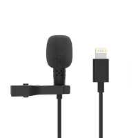 Elebest Lightnings Lavalier USB Microfoon Omnidirectionele Wijzende Condensatormicrofoon voor Computerspel Anker Live K