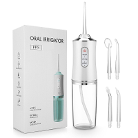 Electric Tooth Rinser 220ml Household Water Tank 3 Speed Water Floss Oral Irrigator Dental Cleaner Tooth Cleaner