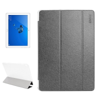 ENKAY Opklapbare standaard PU lederen draagtas voor Huawei Honor Waterplay tablet