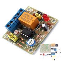 EQKIT® DIY Lichtgestuurde schakelaar Kit Lichtschakelaar Module Board met lichtgevoelige DC 5 6V