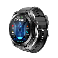 ET450 1.39 Inch HD Scherm bluetooth Bellen ECG Hartslag Bloeddruk SpO2 Monitor Niet invasieve Bloedglucose meting HRV Fu