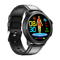 ET481 1.43 Inch AMOLED HD Scherm ECG Bloedsamenstelling Niet invasieve Glucosemeting HRV Functie AI Medische Diagnose Me