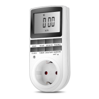 EU Plug Digitale Tijdschakelaar Groot Scherm 230V AC 16A Plug in Elektronische Keuken Timer Socket Schakelaar