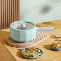 Eu PlugElectric Hot Pot Noodle Pot Multifunctionele antiaanbaklaag Elektrisch fornuis Elektrisch fornuis