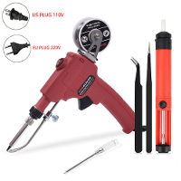 EU/VS 60W Soldeerbout Automatisch Lassen Zend Tin Gun Desoldeer Pomp voor Circuit Board Reparatie DIY Soldeergereedschap