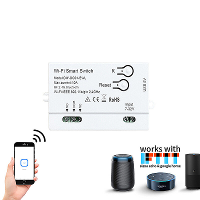 EWelink Slimme WiFi Schakelaar DIY Timer 1/2/4CH DC5V2V Intelligent Schakelaar Breker Module APP Controle Werkt met Alex