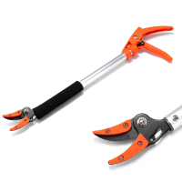 Extra Lange Reach Snoeischaar gesneden and Hold Bypass Pruner Max Snijden 1/2 inch Fruitplukker en Boomsnijder Voor Tuin