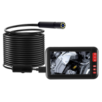 F200 4.3Inch kleurenscherm HD 1080P Digitale Borescope 8 MM Cameradiameter Ingebouwde oplaadbare lithiumbatterij met ins