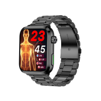 F220 1.91 Inch HD Scherm SpO2 Non invasive Blood Glucose Uric Acid Blood Lipid bluetooth Oproep Heart Rate Blood Pressur