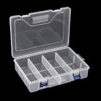 F240 234x168x62 MM Dubbellaags Component Box Onderdelen Doos Opbergdoos Gereedschapskist Elektronische Component Doos