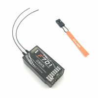 F701 2.4GHz 7CH Ultra Lange Bereik PPM DSMX/DSM2 RC Ontvanger voor JR Spektrum DX6I DX7 DX9 Zender