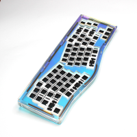 Fancy Alice 66 Aangepaste Mechanische Toetsenbord Kit Alice Layout Ondersteuning QMK VIA Pakking Mount Hot Swap RGB Bedr